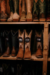 Men's Horse Power Brandy Reversed Smooth Quill Boot-Men's Boots-Horse Power-Lucky J Boots & More, Women's, Men's, & Kids Western Store Located in Carthage, MO