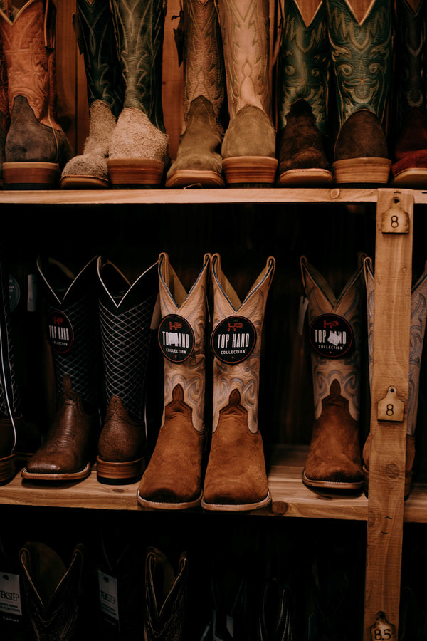 Men's Horse Power Brandy Reversed Smooth Quill Boot