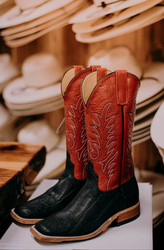 Men's Anderson Bean Black Elephant Boot-Men's Boots-Anderson Bean-Lucky J Boots & More, Women's, Men's, & Kids Western Store Located in Carthage, MO