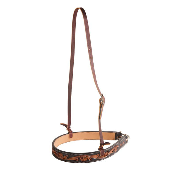 Professional's Choice Black Floral Roughout Noseband-Tie Down-Professionals Choice-Lucky J Boots & More, Women's, Men's, & Kids Western Store Located in Carthage, MO