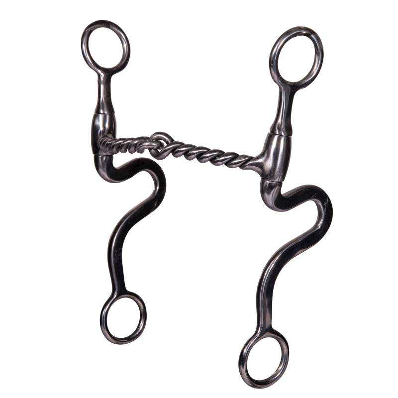 Professional's Choice Equisential Swept Back Seven Shank - Twisted Wire Bit-Bit-Professionals Choice-Lucky J Boots & More, Women's, Men's, & Kids Western Store Located in Carthage, MO