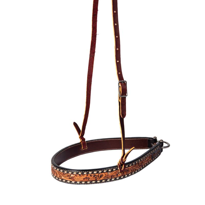 Professional's Choice Buckstiched Filigree Noseband-Tie Down-Professionals Choice-Lucky J Boots & More, Women's, Men's, & Kids Western Store Located in Carthage, MO