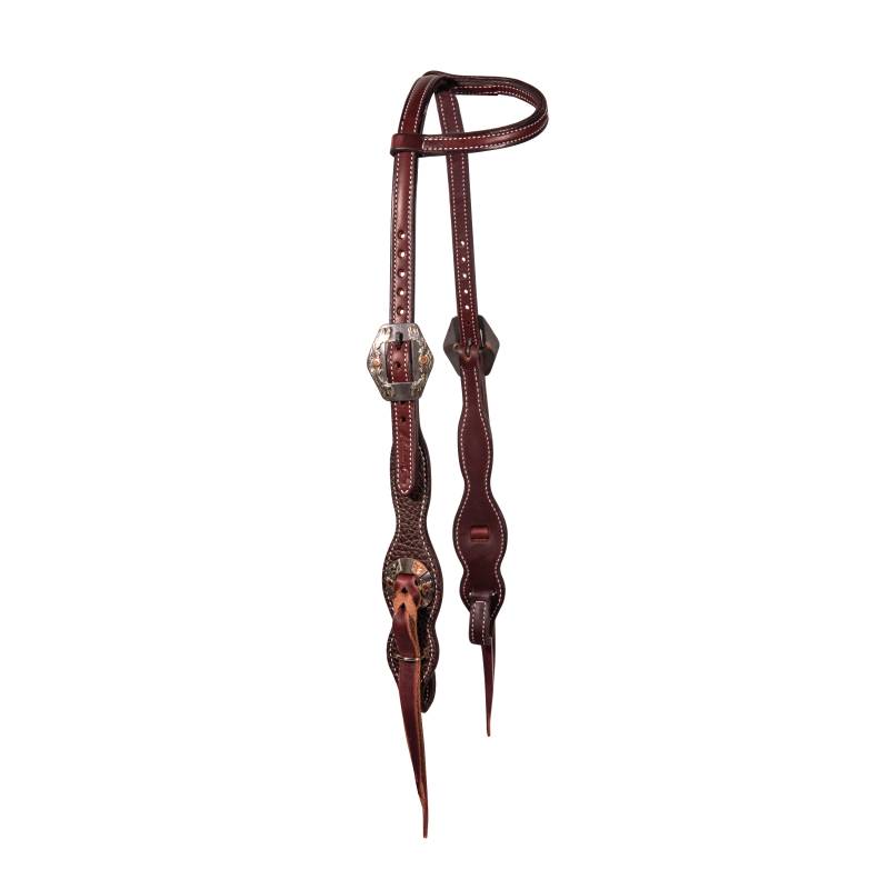 Professional's Choice Bison Quick Change Single Ear Headstall-HEADSTALL-Professionals Choice-Lucky J Boots & More, Women's, Men's, & Kids Western Store Located in Carthage, MO