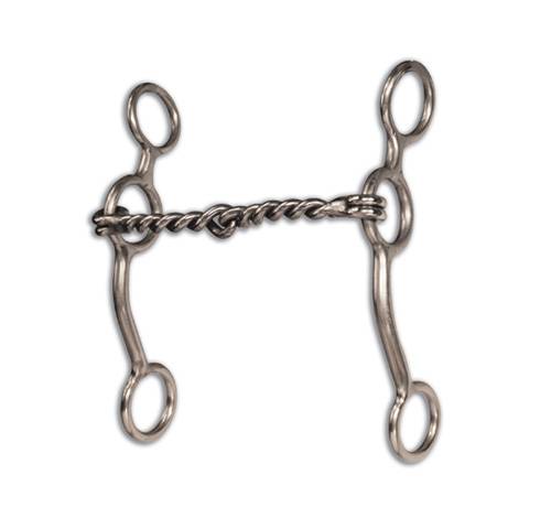Professional's Choice Equisential Long Shank - Twisted Wire Snaffle Bit-Bits-Professionals Choice-Lucky J Boots & More, Women's, Men's, & Kids Western Store Located in Carthage, MO