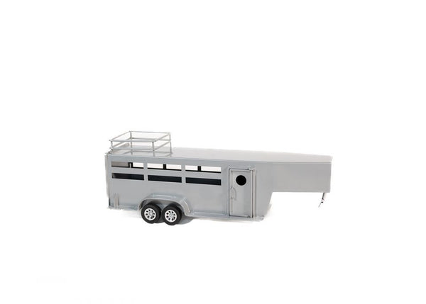 Little Buster Gooseneck Horse Stock Combo Trailer-Toys-Little Buster Toys-Lucky J Boots & More, Women's, Men's, & Kids Western Store Located in Carthage, MO