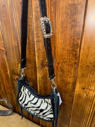 Kennedy Zebra Crossbody Bag
