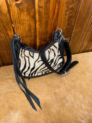Kennedy Zebra Crossbody Bag
