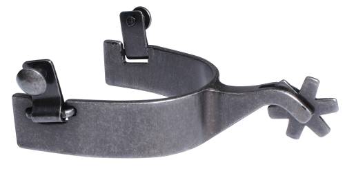 Professional's Choice 1" Cowhand Gunmetal Spurs PCSP-600-GM-Spurs-Professionals Choice-Lucky J Boots & More, Women's, Men's, & Kids Western Store Located in Carthage, MO