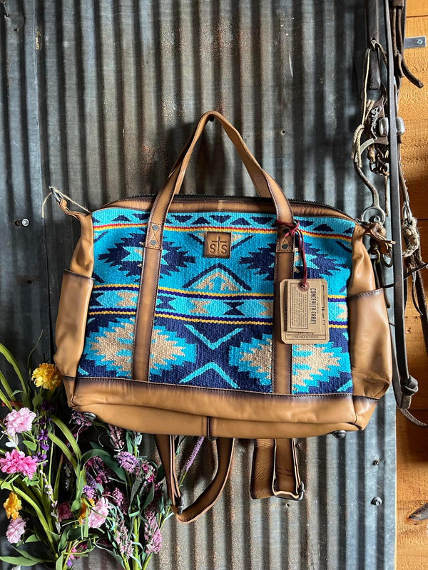 STS Mojave Sky Diaper Bag-Diaper Bags-Carrol STS Ranchwear-Lucky J Boots & More, Women's, Men's, & Kids Western Store Located in Carthage, MO