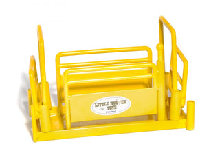 Little Buster Single Yellow Bucking Chute-Toys-Little Buster Toys-Lucky J Boots & More, Women's, Men's, & Kids Western Store Located in Carthage, MO
