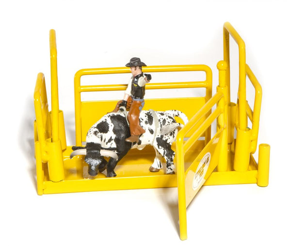 Little Buster Single Yellow Bucking Chute-Toys-Little Buster Toys-Lucky J Boots & More, Women's, Men's, & Kids Western Store Located in Carthage, MO