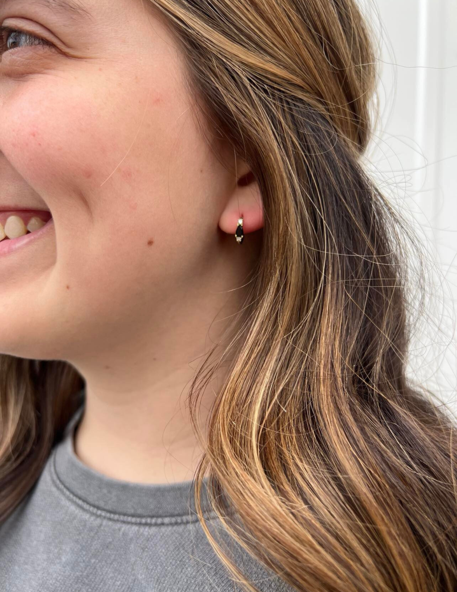 Natalie Hoop Earrings-Earrings-Mauve Jewelry Co.-Lucky J Boots & More, Women's, Men's, & Kids Western Store Located in Carthage, MO