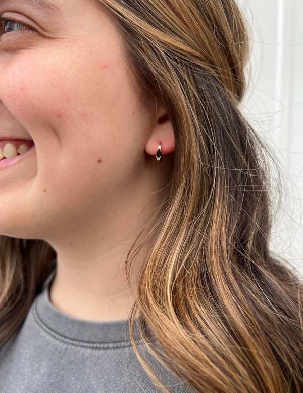 Natalie Hoop Earrings-Earrings-Mauve Jewelry Co.-Lucky J Boots & More, Women's, Men's, & Kids Western Store Located in Carthage, MO