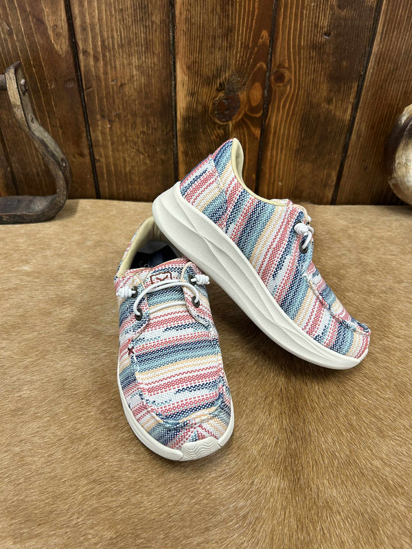 Kid's Twisted X Feather X Serape Shoes-Kids Casual Shoes-Twisted X Boots-Lucky J Boots & More, Women's, Men's, & Kids Western Store Located in Carthage, MO