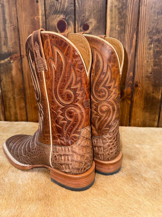 Men's Relentless Ariat Denton Natural Caiman Belly Boot