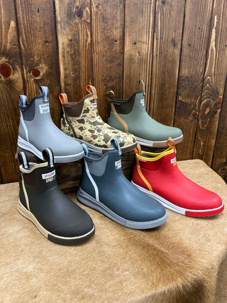 Men's Xtratuf 6" Ankle Deck Boot Sport-Men's Rain Boots-XTRATUF-Lucky J Boots & More, Women's, Men's, & Kids Western Store Located in Carthage, MO
