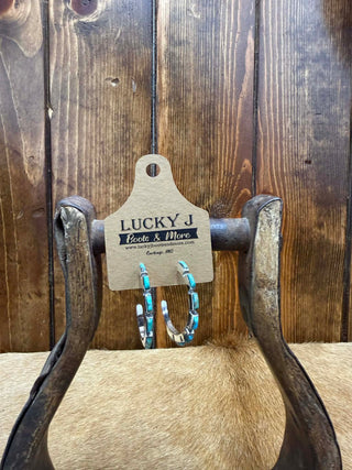 Kennedy Earrings-Earrings-LJ Turquoise-Lucky J Boots & More, Women's, Men's, & Kids Western Store Located in Carthage, MO