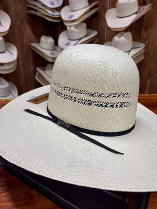 Twister Open Crown Bangora 5" Straw Hat