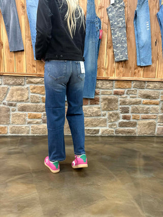 Women's Hidden Carley Mid Rise Dad Jean-Women's Denim-HIDDEN-Lucky J Boots & More, Women's, Men's, & Kids Western Store Located in Carthage, MO