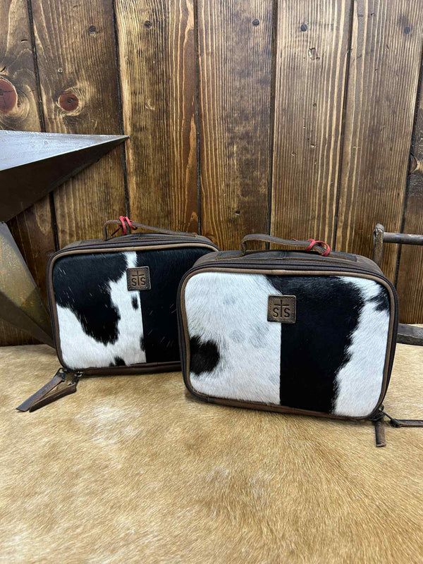 STS Cowhide Yukon Makeup Organizer-Organizer Bag-Carrol STS Ranchwear-Lucky J Boots & More, Women's, Men's, & Kids Western Store Located in Carthage, MO