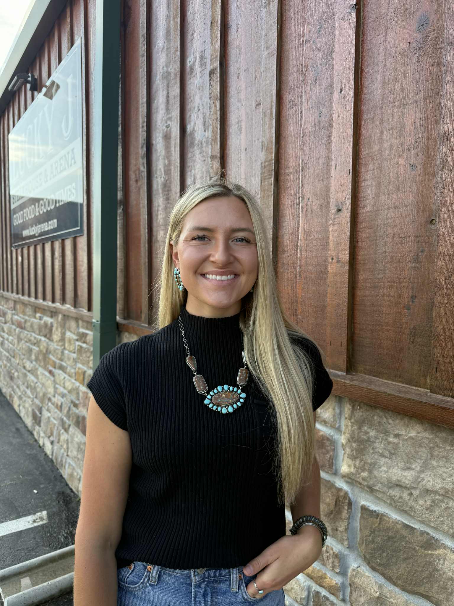 Lexington Necklace Set-Necklaces-LJ Turquoise-Lucky J Boots & More, Women's, Men's, & Kids Western Store Located in Carthage, MO