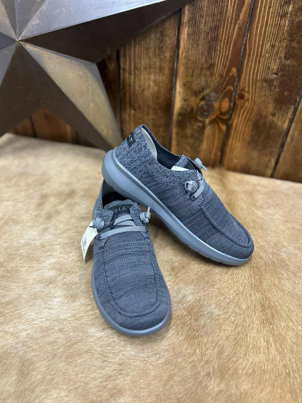 Ariat Men's Charcoal Knit Hilo Shoes-Men's Casual Shoes-Ariat-Lucky J Boots & More, Women's, Men's, & Kids Western Store Located in Carthage, MO