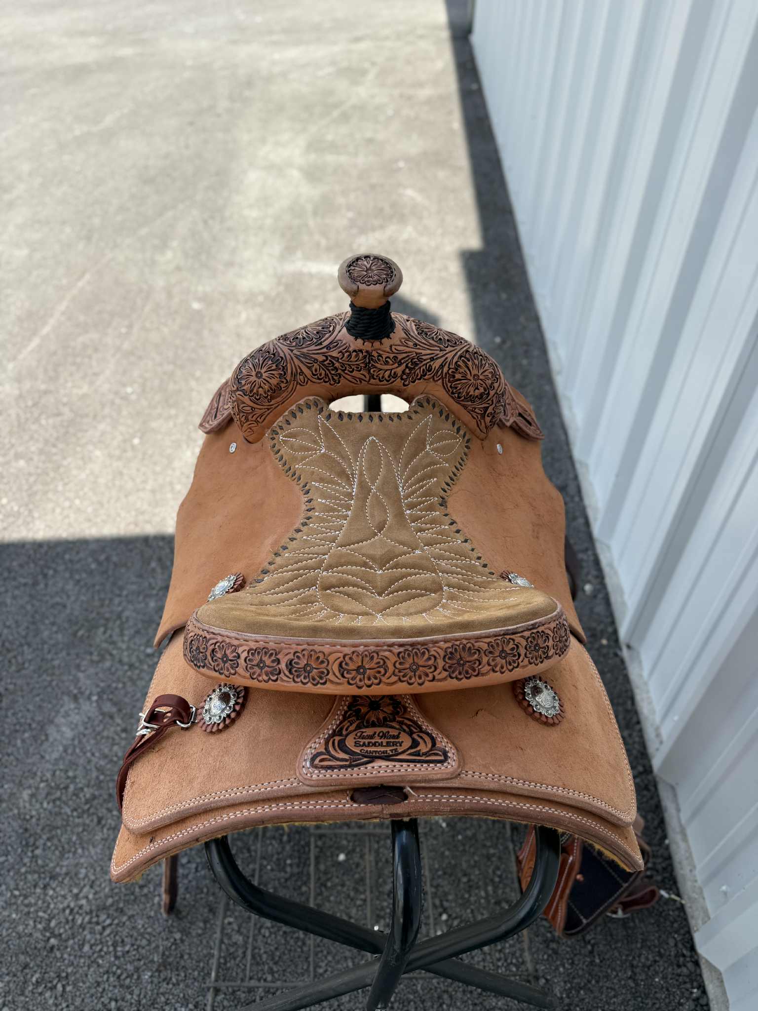 Trent Ward OY Calf Roper Saddle ISCR79-25-Saddle-Trent Ward-Lucky J Boots & More, Women's, Men's, & Kids Western Store Located in Carthage, MO