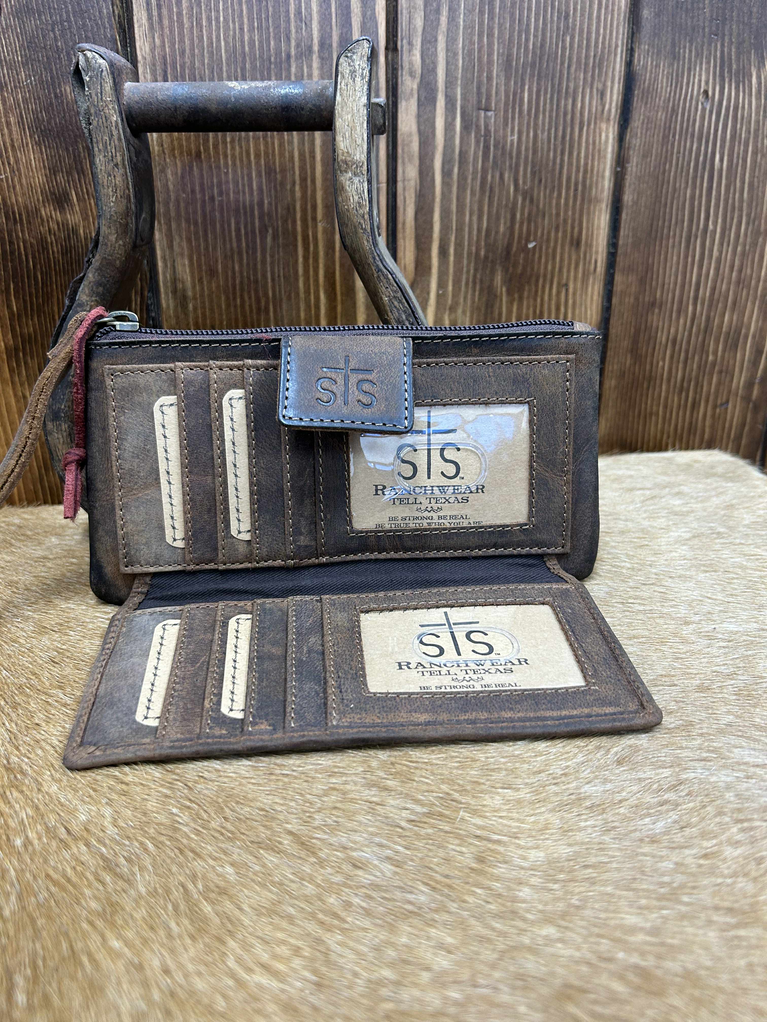 STS Basic Bliss Carlin Baroness Wallet-Wallets-Carrol STS Ranchwear-Lucky J Boots & More, Women's, Men's, & Kids Western Store Located in Carthage, MO