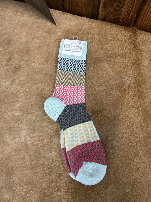 Gallery Crew Socks-Socks-World's Softest Socks-Lucky J Boots & More, Women's, Men's, & Kids Western Store Located in Carthage, MO