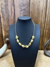 Gold Nugget Necklace-Necklaces-LJ Fashion Jewelry-Lucky J Boots & More, Women's, Men's, & Kids Western Store Located in Carthage, MO