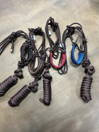 AHE Assorted Braided Rope Halter 400-281-Halter-American Heritage Equine-Lucky J Boots & More, Women's, Men's, & Kids Western Store Located in Carthage, MO