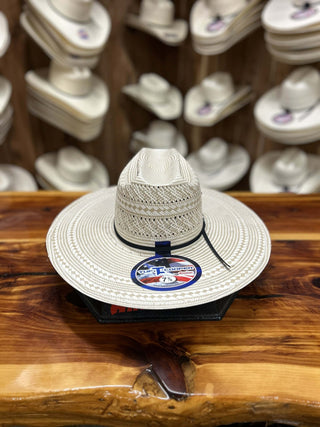 American TC8910 S-117 Straw Hat 4 1/2" Brim FZ-Straw Cowboy Hats-American Hat Co.-Lucky J Boots & More, Women's, Men's, & Kids Western Store Located in Carthage, MO