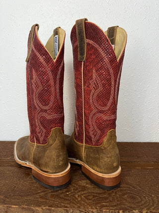 Anderson Bean Natural Brahma Bison Boot-Men's Boots-Anderson Bean-Lucky J Boots & More, Women's, Men's, & Kids Western Store Located in Carthage, MO