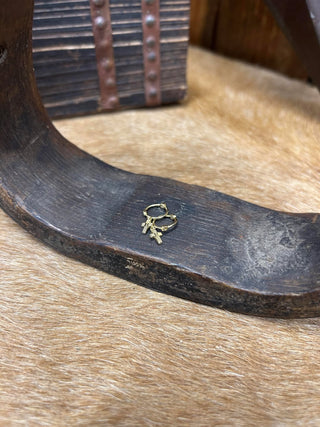 Anne Cross Earrings-Earrings-Mauve Jewelry Co.-Lucky J Boots & More, Women's, Men's, & Kids Western Store Located in Carthage, MO