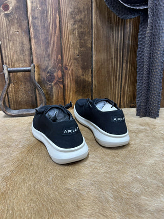 Ariat Men's Black Knit Hilo Shoe-Men's Casual Shoes-Ariat-Lucky J Boots & More, Women's, Men's, & Kids Western Store Located in Carthage, MO