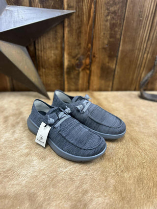 Ariat Men's Charcoal Knit Hilo Shoes-Men's Casual Shoes-Ariat-Lucky J Boots & More, Women's, Men's, & Kids Western Store Located in Carthage, MO