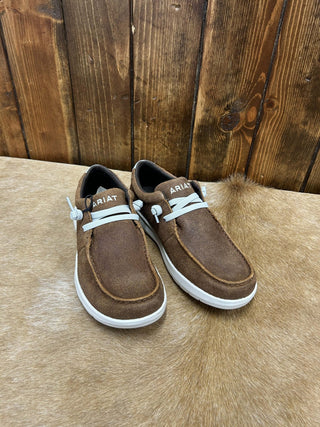 Ariat Men's Tumble Brown Suede Hilo Shoe-Men's Casual Shoes-Ariat-Lucky J Boots & More, Women's, Men's, & Kids Western Store Located in Carthage, MO