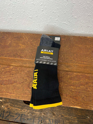 Ariat Work TEK Series High Performance Socks 2718-Socks-Nester Hosiery, LLC-Lucky J Boots & More, Women's, Men's, & Kids Western Store Located in Carthage, MO