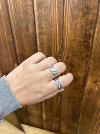 Zoie Ring-Rings-LJ Turquoise-Lucky J Boots & More, Women's, Men's, & Kids Western Store Located in Carthage, MO
