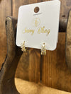 Gold Hoop Earrings-Earrings-LJ Fashion Jewelry-Lucky J Boots & More, Women's, Men's, & Kids Western Store Located in Carthage, MO