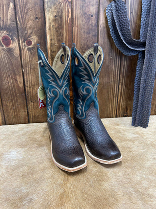 Men's Hyer McCune Matte Chocolate Bison Boot-Men's Boots-HYER Boots-Lucky J Boots & More, Women's, Men's, & Kids Western Store Located in Carthage, MO