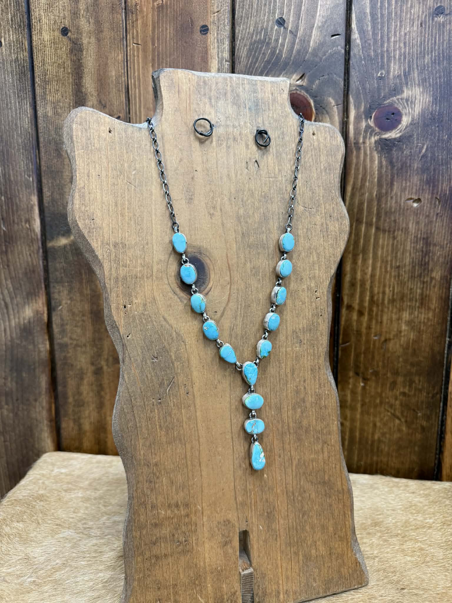 Lily Necklace Set-Necklaces-LJ Turquoise-Lucky J Boots & More, Women's, Men's, & Kids Western Store Located in Carthage, MO