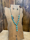 Lily Necklace Set-Necklaces-LJ Turquoise-Lucky J Boots & More, Women's, Men's, & Kids Western Store Located in Carthage, MO
