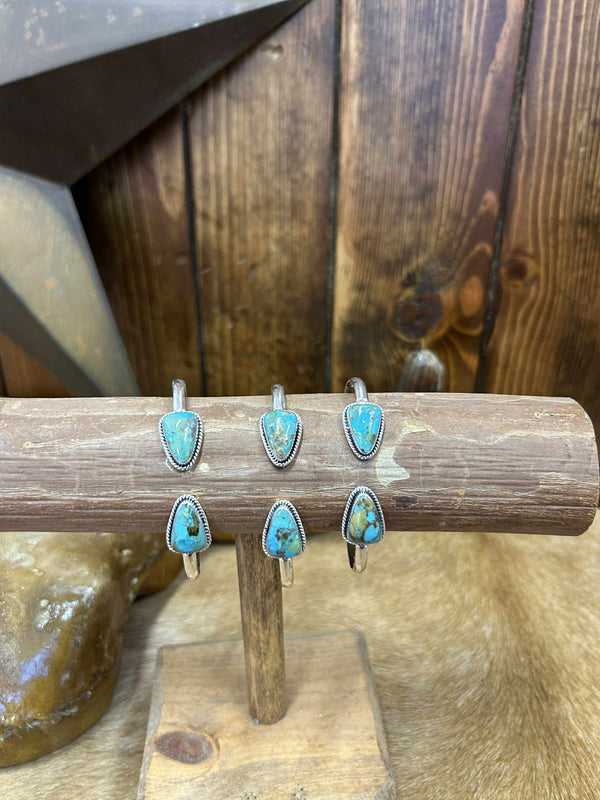 Ember Cuff-Bracelets-LJ Turquoise-Lucky J Boots & More, Women's, Men's, & Kids Western Store Located in Carthage, MO