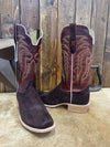 Men's R. Watson Chocolate Deer Roughout Boot-Men's Boots-R. Watson-Lucky J Boots & More, Women's, Men's, & Kids Western Store Located in Carthage, MO