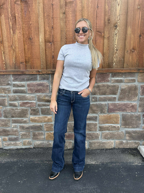 Women's Ariat Mid Rise Cindy Trouser Jean