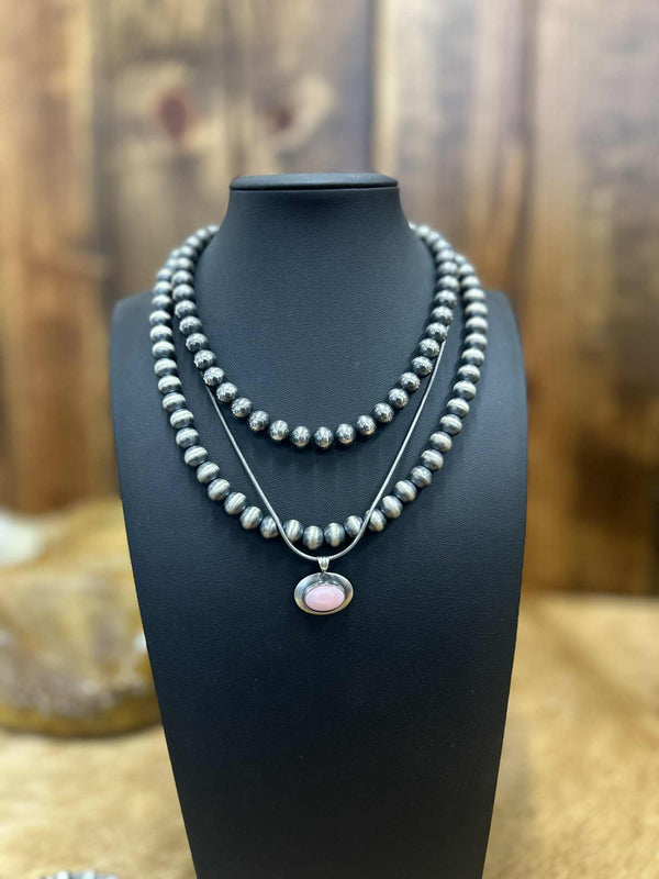 Lucy Necklace-Necklaces-LJ Turquoise-Lucky J Boots & More, Women's, Men's, & Kids Western Store Located in Carthage, MO