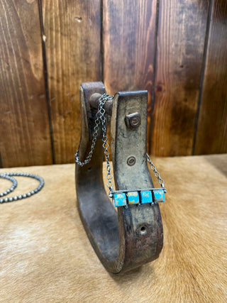 Pheonix Necklace-Necklaces-LJ Turquoise-Lucky J Boots & More, Women's, Men's, & Kids Western Store Located in Carthage, MO
