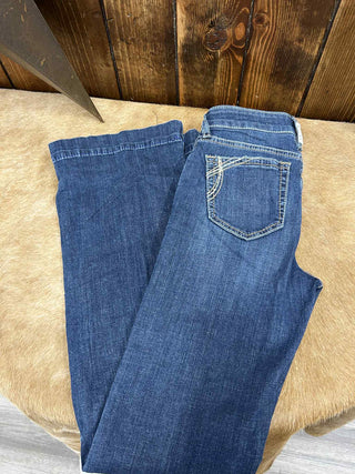 Women's Ariat Naz High Rise Slim Trouser Jean-Women's Denim-Ariat-Lucky J Boots & More, Women's, Men's, & Kids Western Store Located in Carthage, MO