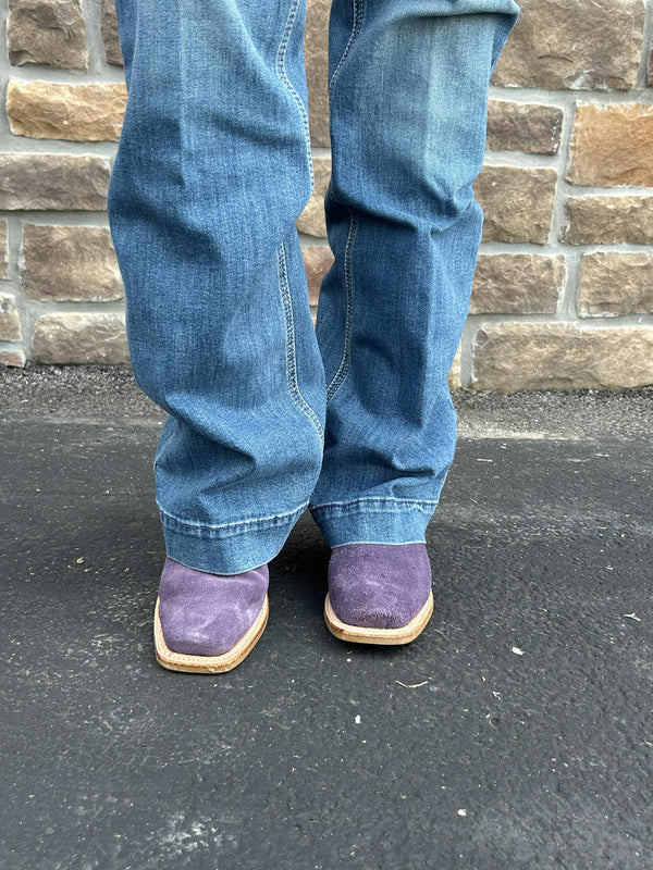 Women's Fenoglio Grape Moto Roughout Boots-Women's Boots-Fenoglio Boots-Lucky J Boots & More, Women's, Men's, & Kids Western Store Located in Carthage, MO